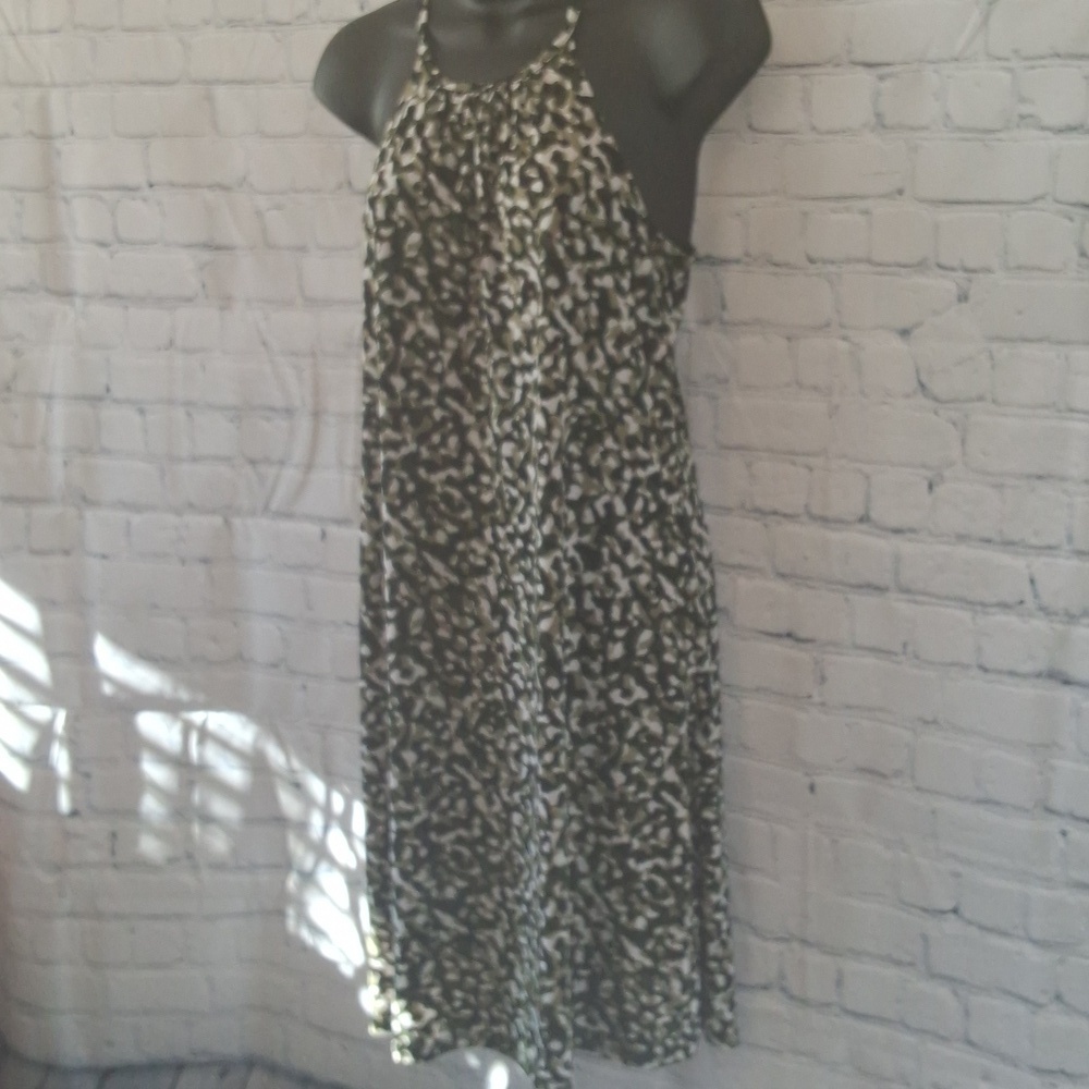 MICHAEL KORS CAMO DRESS SMALL